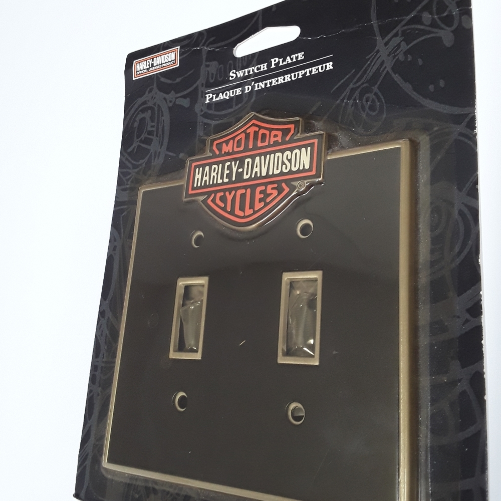 HARLEY DAVIDSON Double Wall Switchplate NWT